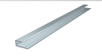 aluminum U-shaped profile 6mm